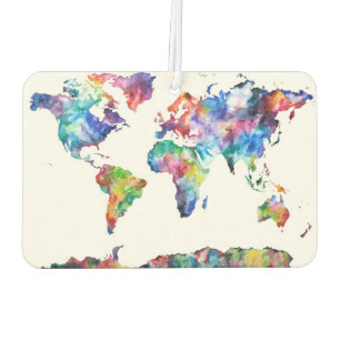 Désodorisant Pour Voiture Carte du monde