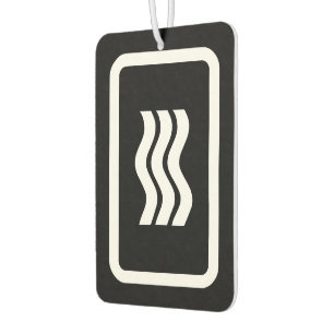 Désodorisant Pour Voiture Carte Zener 3 lignes verticales ondulées