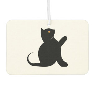 Désodorisant Pour Voiture Cat dit bonjour