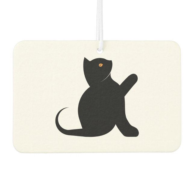 Désodorisant Pour Voiture Cat dit bonjour (Devant)