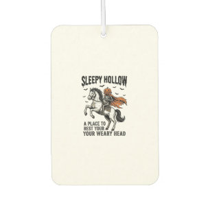 Désodorisant Pour Voiture Cavalier sans tête de Sleepy Hollow Halloween vint