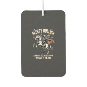 Désodorisant Pour Voiture Cavalier sans tête Sleepy Hollow Halloween T-Shirt