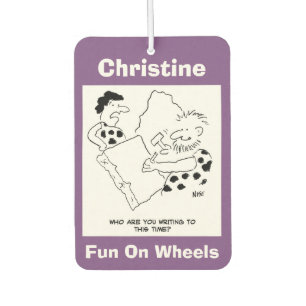 Désodorisant Pour Voiture Caveman Ecrire une lettre caricature