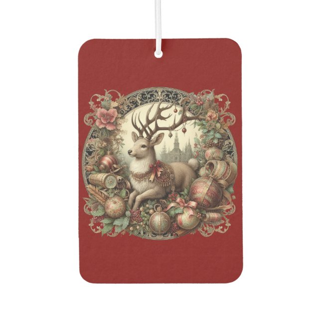 Désodorisant Pour Voiture Cerf avec décoration (Devant)