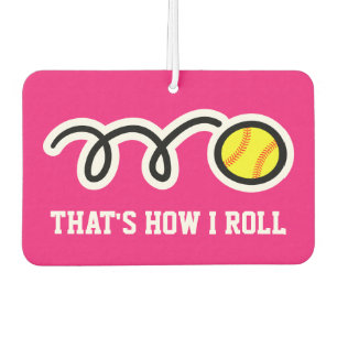 Désodorisant Pour Voiture C'est comme ça que je roule drôles de softball voi