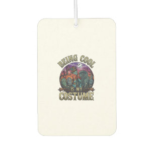 Désodorisant Pour Voiture C'est Cool C'est Costume Halloween Zombie Cimetièr