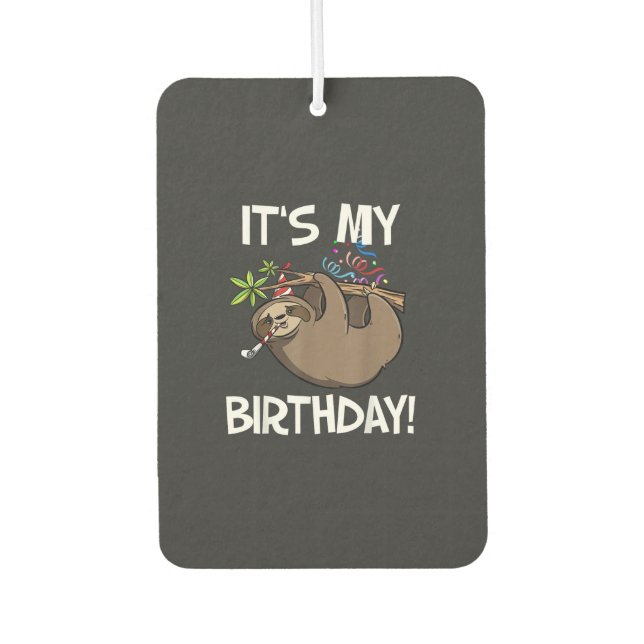 Désodorisant Pour Voiture C'est mon anniversaire T-shirt mignon de tenue de  (Devant)