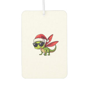 Désodorisant Pour Voiture Chapeau de Noël Santa libellule drôle de Noël pour