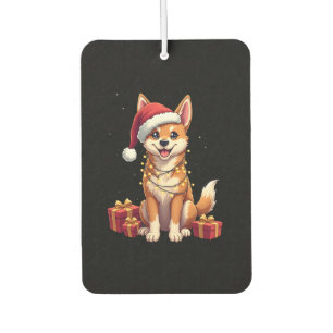 Désodorisant Pour Voiture Chapeau de Père Noël éclairage Xmas drôle Tamaskan