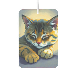 Désodorisant Pour Voiture Chat endormi