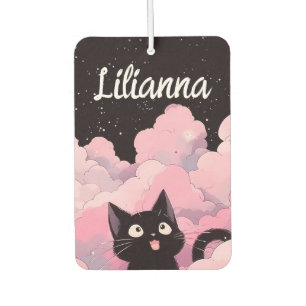 Désodorisant Pour Voiture Chat Kawaii personnalisé
