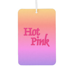 Désodorisant Pour Voiture Chaud Pink réversible de voiture à air