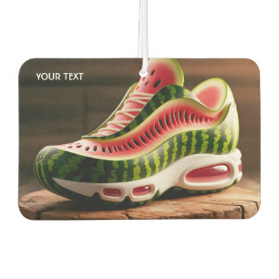 Désodorisant Pour Voiture Chaussures de sport fantaisie pastèque mignonnes