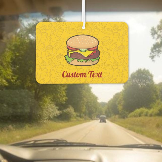 Désodorisant Pour Voiture Cheeseburger (Créateur téléchargé)