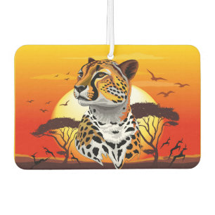 Désodorisant Pour Voiture Cheetah African Feline Wild Animal