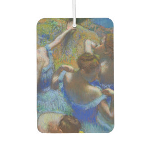 Désodorisant Pour Voiture Chef-d'œuvre d'art fin pastel Danseuses bleues de 