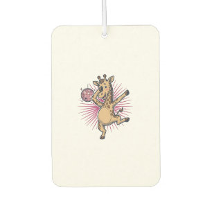 Désodorisant Pour Voiture Chemise à gravure vintage Boule disco Girafe dansa