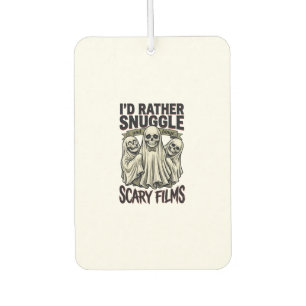 Désodorisant Pour Voiture Chemise Câlin Horreur Nuit de Film de Crâne Fantôm