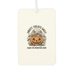 Désodorisant Pour Voiture Chemise de bonbons Halloween Dessin de monstre mig