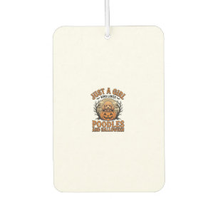 Désodorisant Pour Voiture Chemise de chien vintage citrouille fille Hallowee