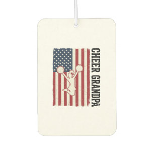 Désodorisant Pour Voiture Chemise de conception de drapeau vintage patriotiq