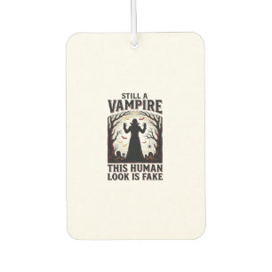 Désodorisant Pour Voiture Chemise de costume de vampire drôle d'Halloween dé