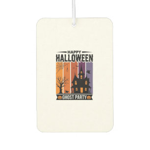 Désodorisant Pour Voiture Chemise de maison hantée de fête de fantôme de Hal