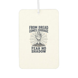 Désodorisant Pour Voiture Chemise de motivation d'horreur avec citation de c