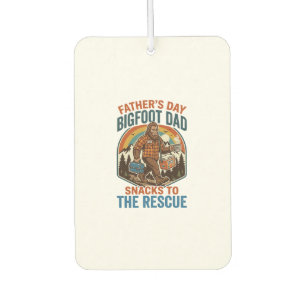Désodorisant Pour Voiture Chemise de papa Bigfoot pour la fête des pères Éle