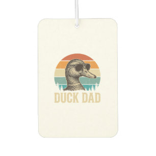 Désodorisant Pour Voiture Chemise de Papa Canard Gravure Vintage Rétro Couch