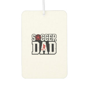 Désodorisant Pour Voiture Chemise de Papa de Football Vintage à Typographie