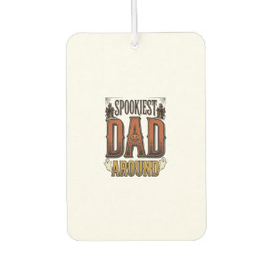 Désodorisant Pour Voiture Chemise de papa Halloween Père effrayant Gravure v