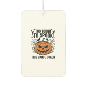 Désodorisant Pour Voiture Chemise de professeur de danse Halloween Pumpkin G