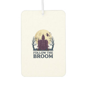 Désodorisant Pour Voiture Chemise de sorcière de maison hantée Gravure Hallo