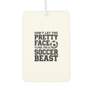 Désodorisant Pour Voiture Chemise de typographie vintage à visage joli de bê