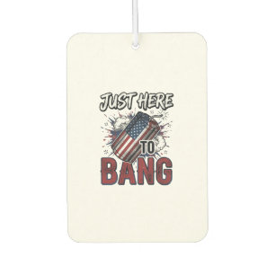 Désodorisant Pour Voiture Chemise drôle de pétard patriotique vintage 4 juil