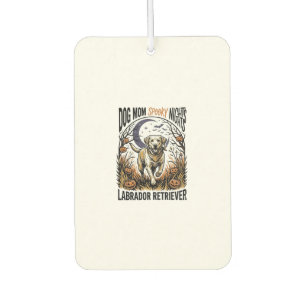 Désodorisant Pour Voiture Chemise Halloween Labrador Vintage Graphique Maman