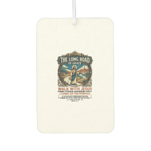 Désodorisant Pour Voiture Chemise Jésus Camionneur Long Trajet Inspirante Fa