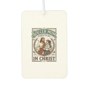 Désodorisant Pour Voiture Chemise Vintage Jésus Volleyball Softball Football