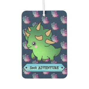 Désodorisant Pour Voiture Chercher Aventure Green Little Dinosaur Amusants