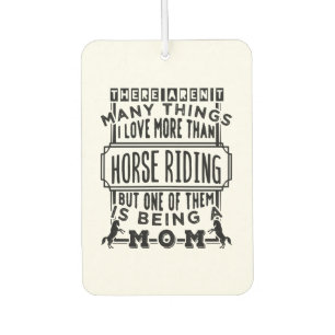 Désodorisant Pour Voiture Cheval équitation maman