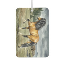 Cheval islandais Stormur au bord de la mer