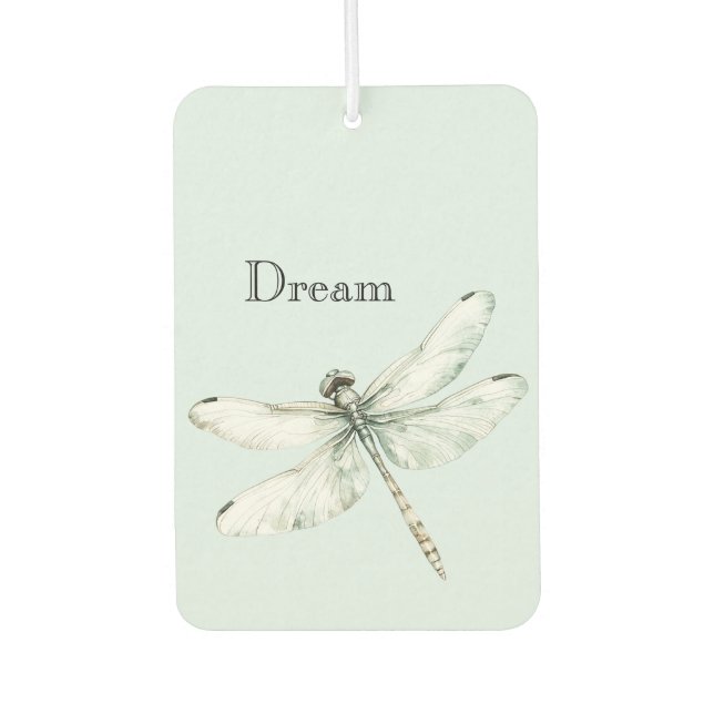 Désodorisant Pour Voiture Chic Blue Dragonfly Dream (Devant)