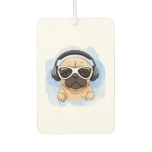 Désodorisant Pour Voiture Chien avec casque 2