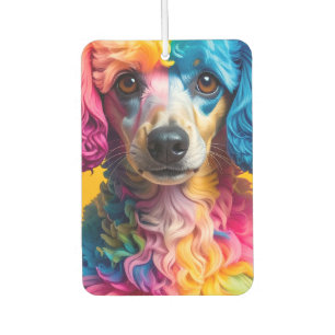 Désodorisant Pour Voiture Chien Coloré