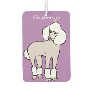 Désodorisant Pour Voiture Chien de caniche standard Thunder_Cove