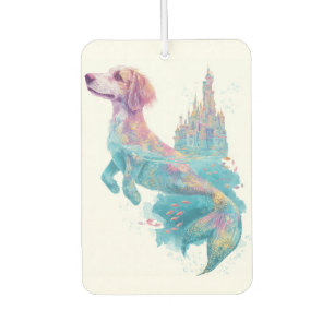 Désodorisant Pour Voiture Chien de fantaisie sous-marin Mermaid Mutt