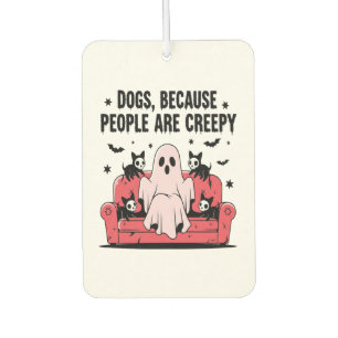Désodorisant Pour Voiture Chien d'Halloween effrayant Spooky Ghost Png 2