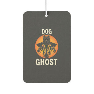 Désodorisant Pour Voiture Chien Fantôme Halloween Horreur Vecteur