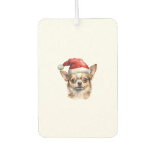 Désodorisant Pour Voiture Chihuahua Christmas Chien